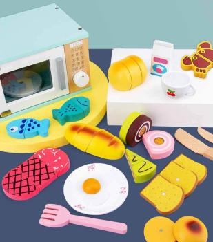 360Home Kinderspielzeug simulierter Mikrowellenküche Küchenspielzeug